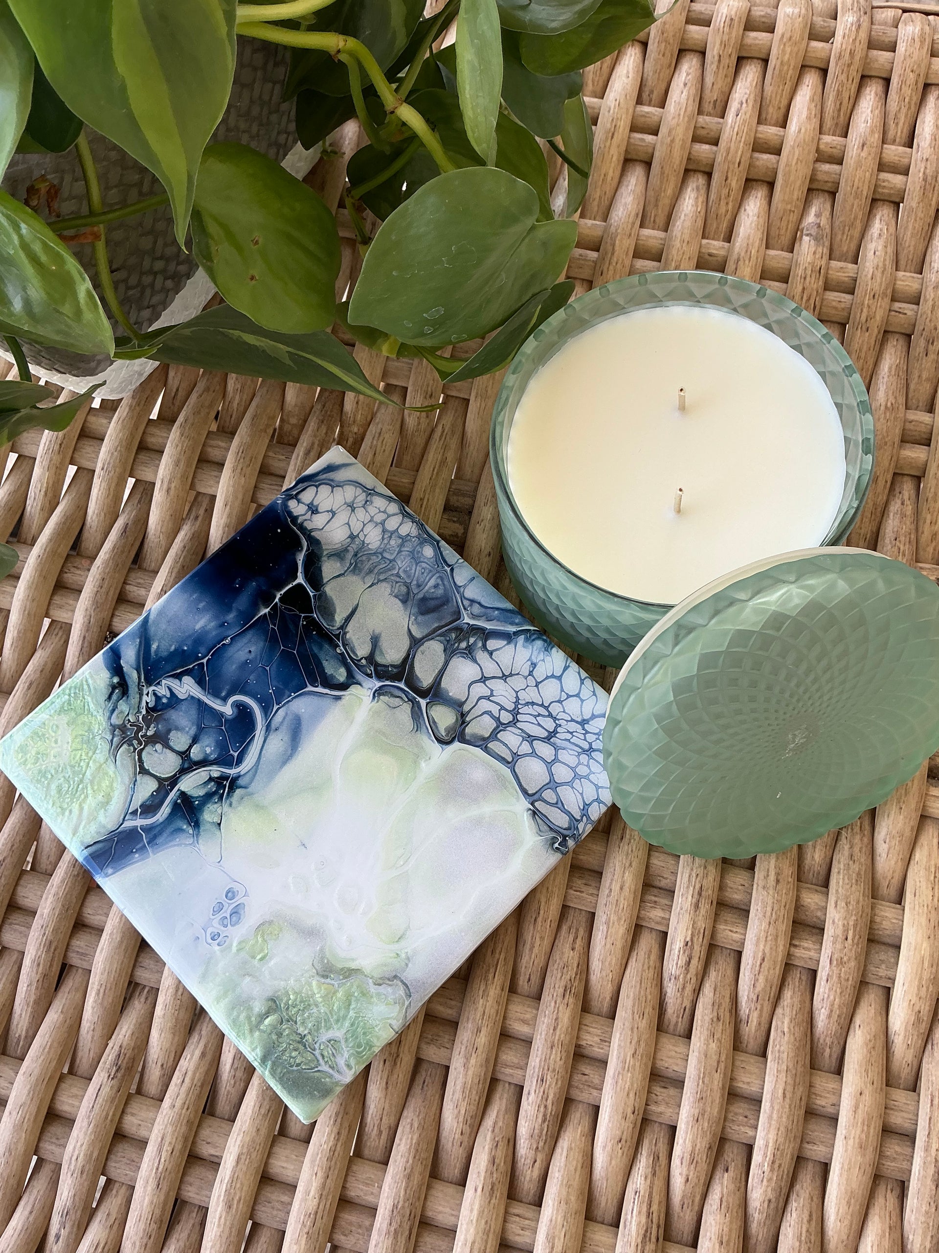 Tile w/ Candle