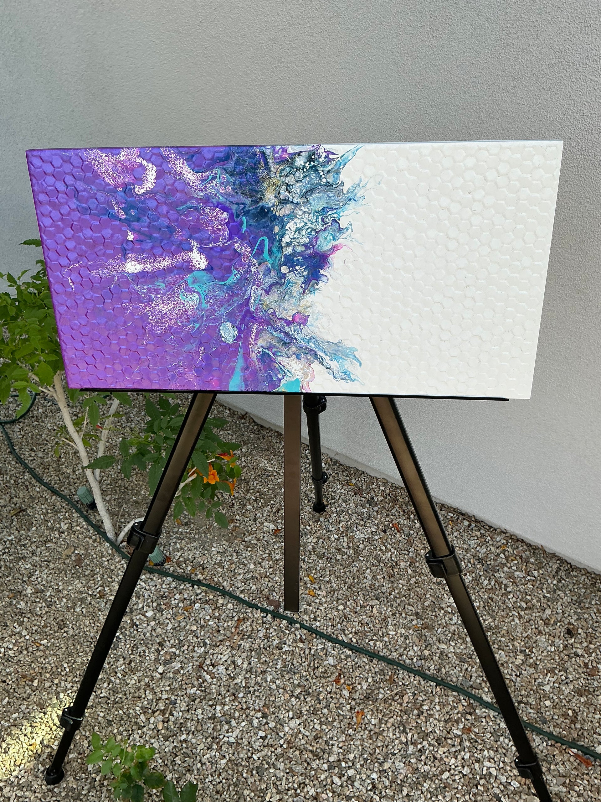 “ Purple Ripples “