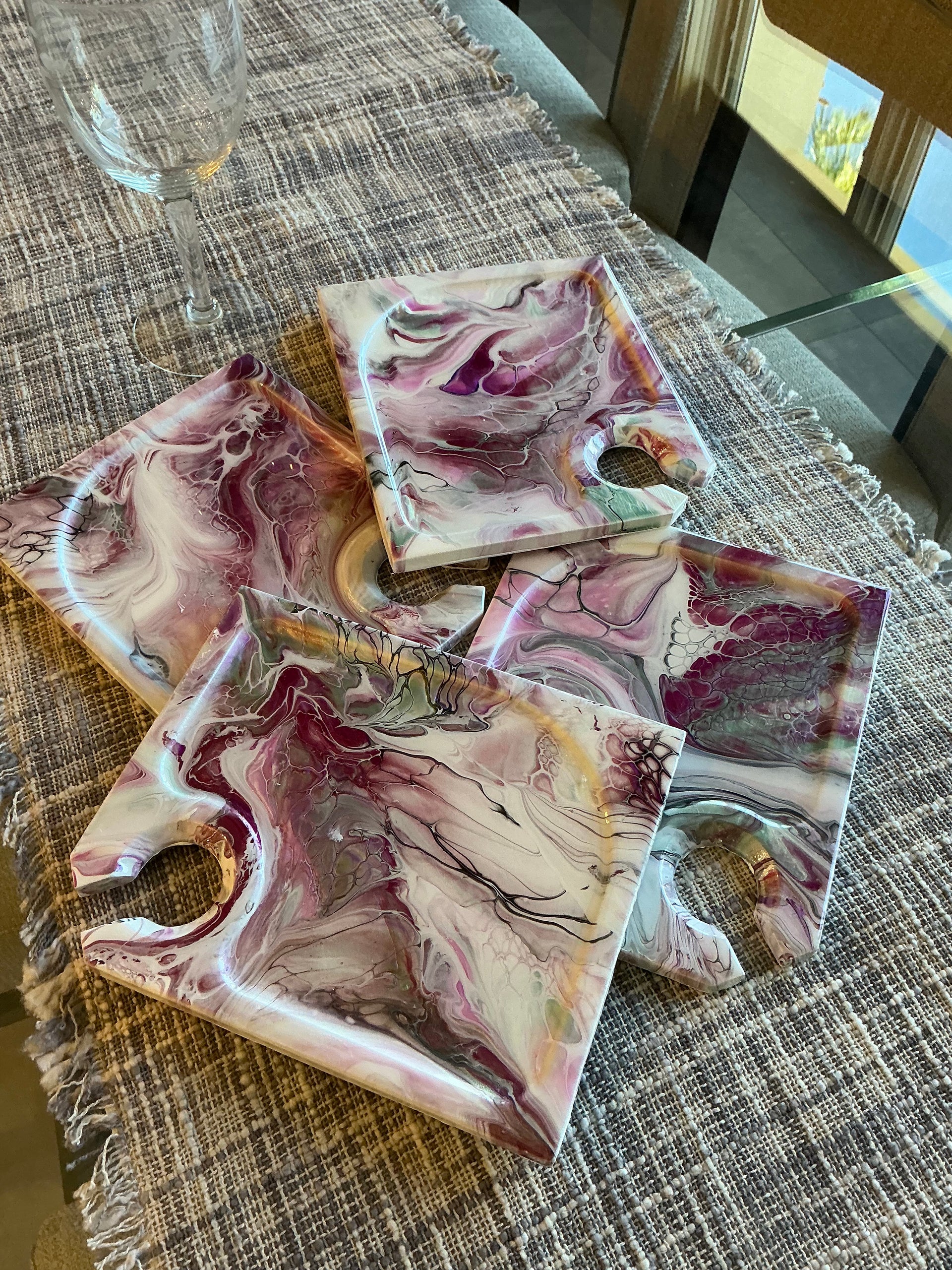 Wine Appetizer Plates