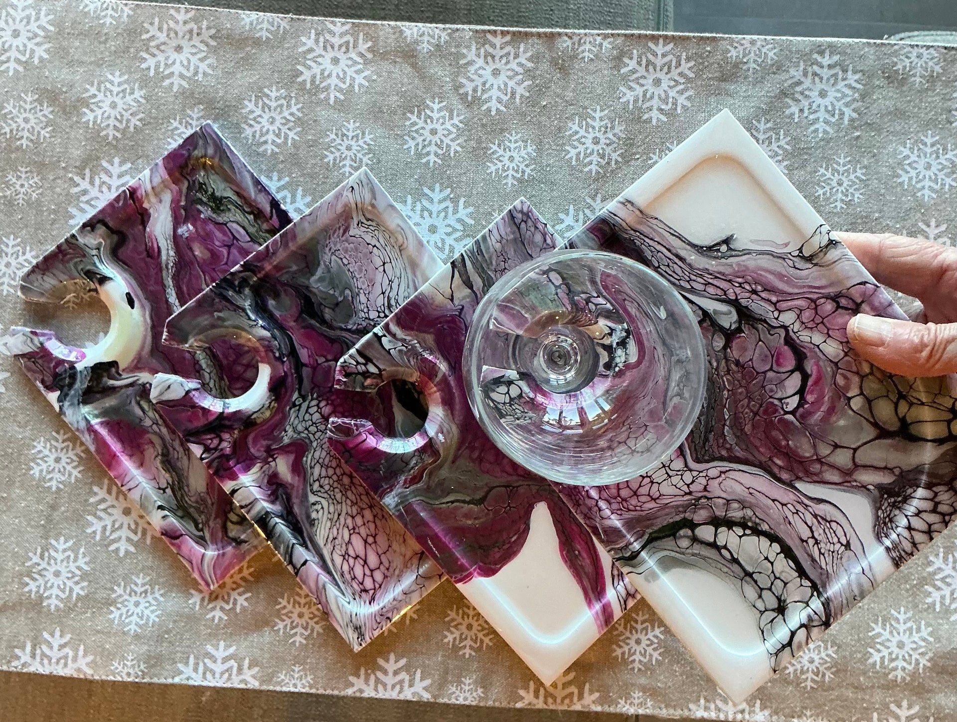 Wine Appetizer Plates