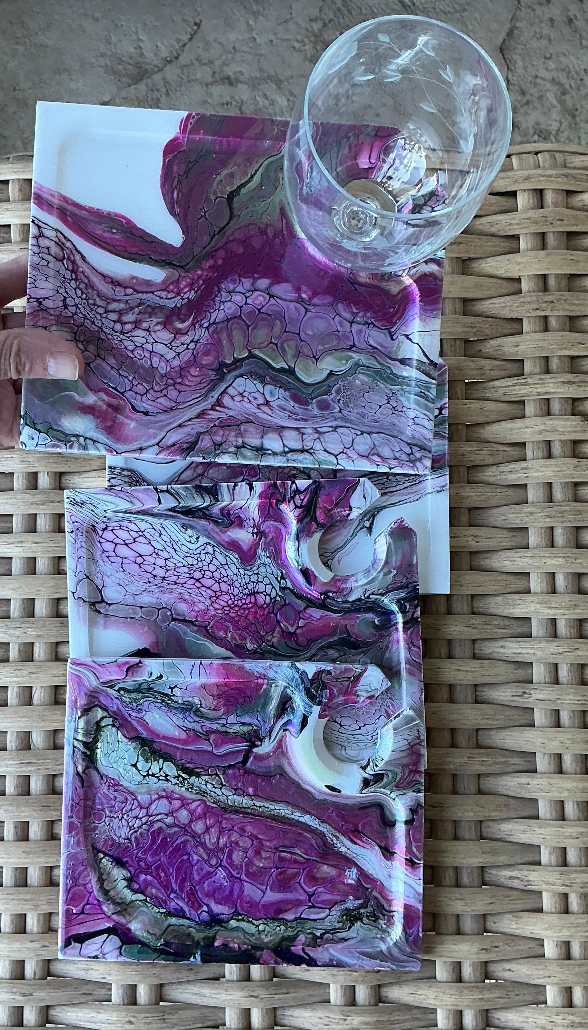 Wine Appetizer Plates