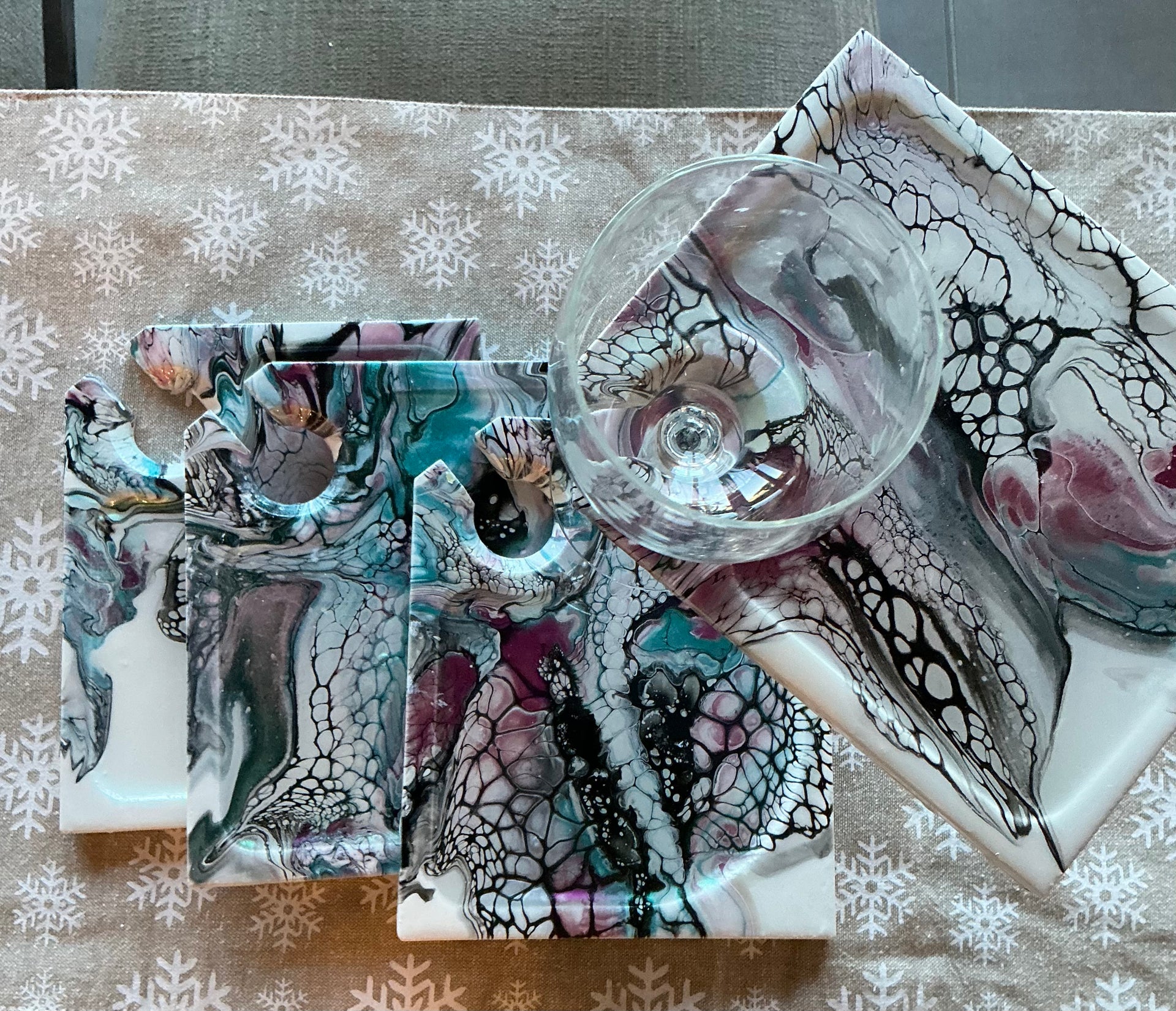 Wine Appetizer Plates