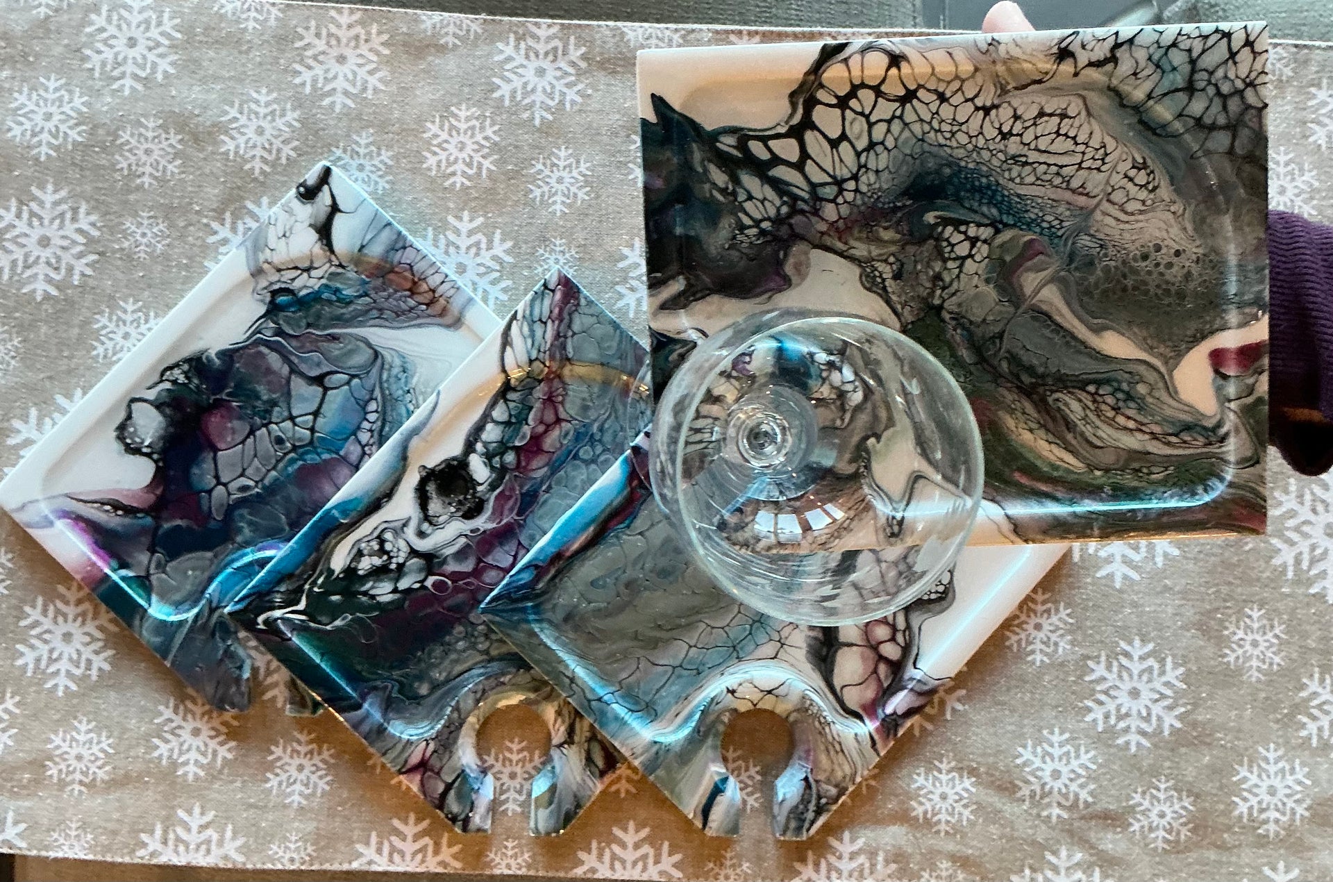 Wine Appetizer Plates