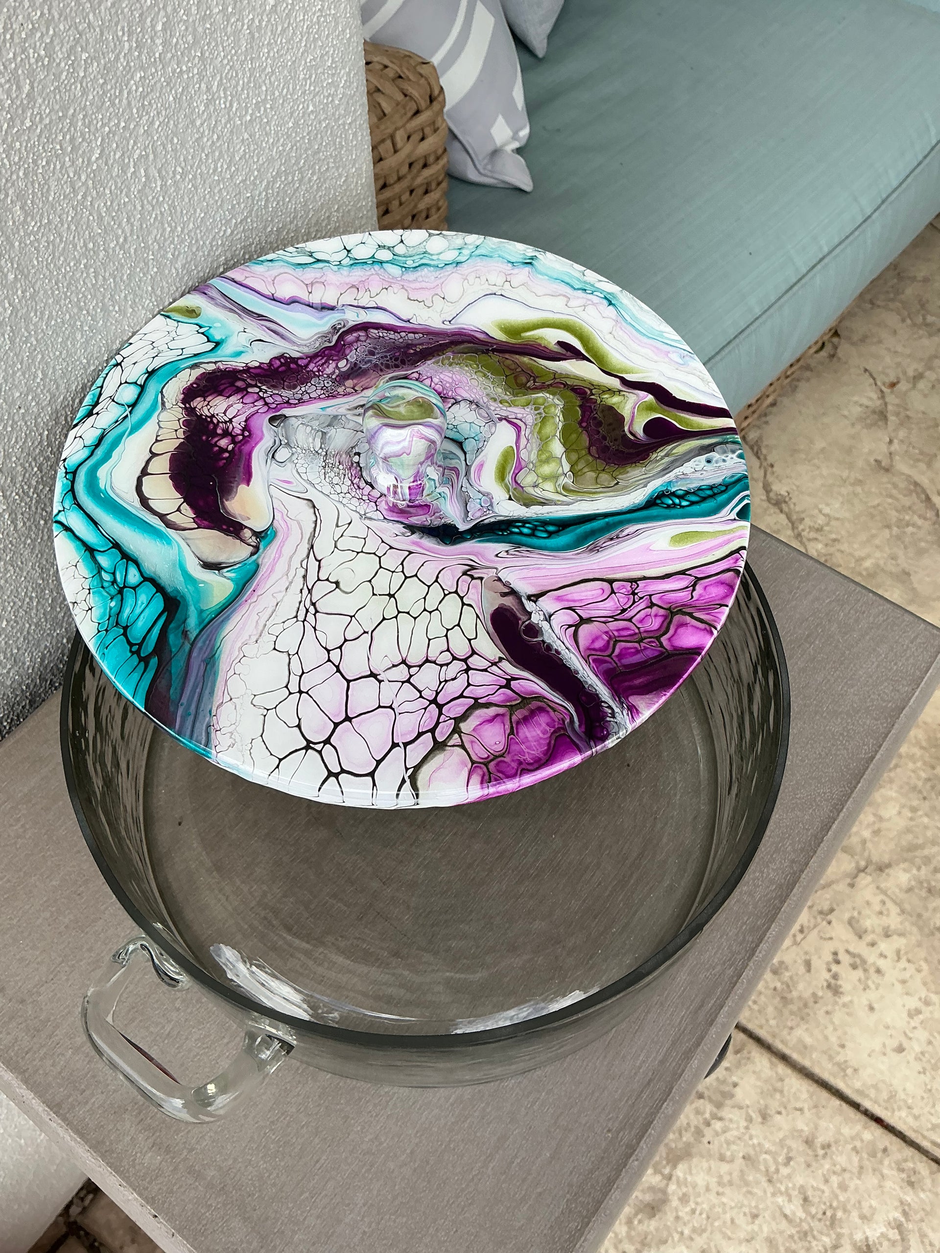 Glass Serving Bowl