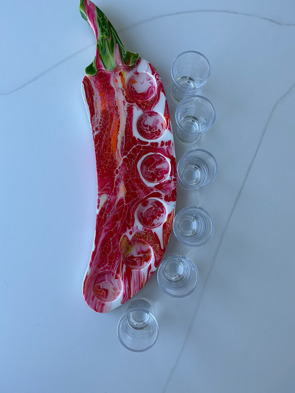 Chili Pepper Flight Board
